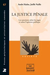 La justice pénale 